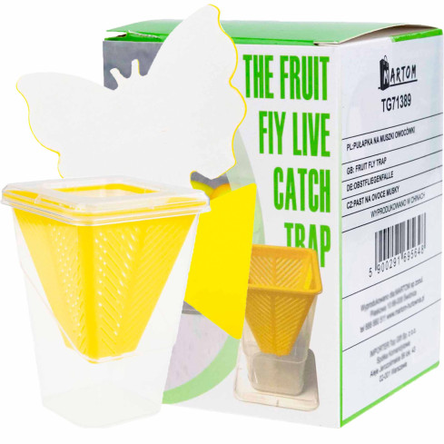 TG71389 PAST NA OVOCNÉ MUŠKY PŘÍRODNÍ ÚČINNÝ LAPAČ OVOCNÝCH MUŠEK