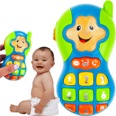 TG72949 INTERAKTIVES MUSIK-TELEFON FÜR KLEINKIND BABY ZU SPIELEN MIT
