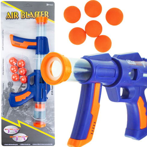 TG72962 SOFTBALL GUN SCHAUM BALL LAUNCHER SATZ VON 6 KUGELN