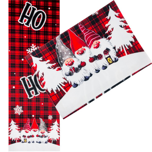 TG73542 VÁNOČNÍ BĚHOUN NA STŮL DEKORATIVNÍ UBRUS S VÁNOČNÍM VZOREM 220X40CM