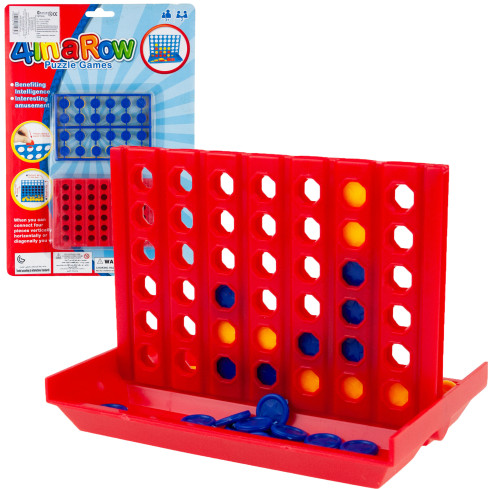 TG77515 4-IN-A-ROW ARCADE-SPIEL FÜR KINDER LOGIK-PUZZLE FÜR GESCHENK