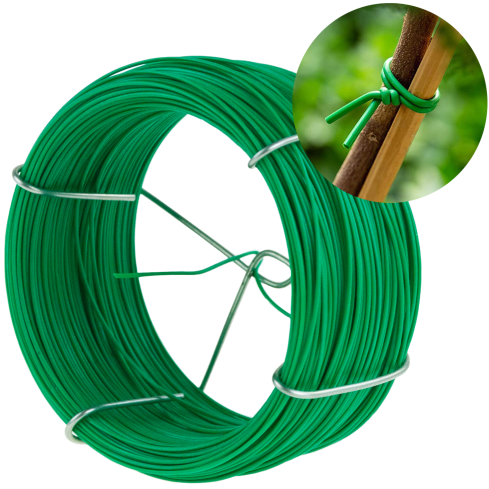 TG77623 Gartenbaudraht, Obstbaumschulseil 50m, Strumpfband