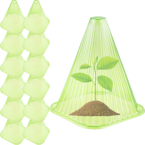 TG77639 Garden plant covers, plastic plant covers, frost protectors, 12 pcs/set