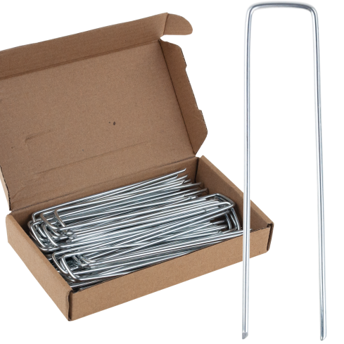TG77642 stakes for agricultural fabric, anchors for securing geotextile, 50 pcs.