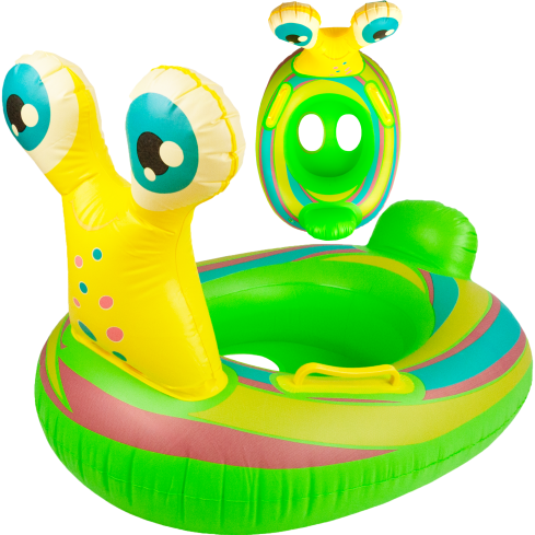 TG77790 Inflatable Snail-Shaped Swim Ring for the Beach or Pool