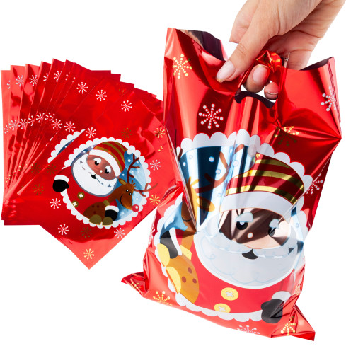 TG78783-1 DÁRKOVÉ SÁČKY VÁNOČNÍ DÁRKOVÉ SÁČKY VÁNOČNÍ STROMEK 10KS/KPL