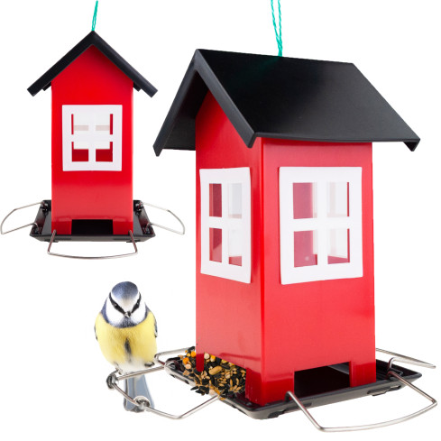 TG80445 VOGELFUTTERHAUS VOGELHAUS SAMENFUTTERHAUS