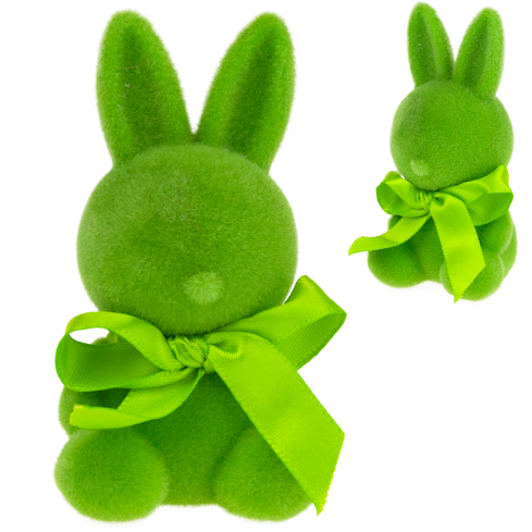 TG80610-14 Flocked Rabbit