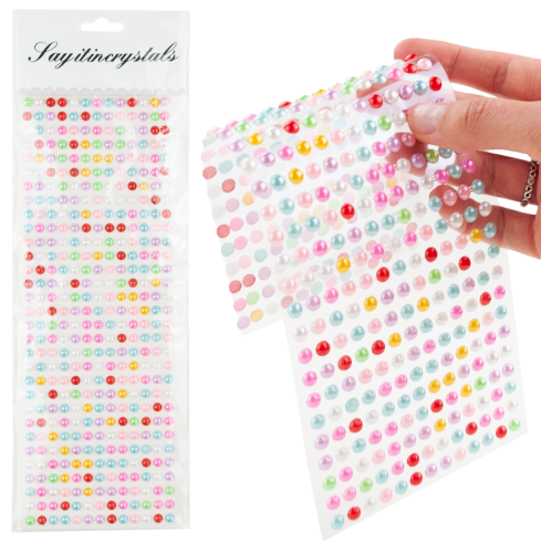 TG80963 self-adhesive crystals