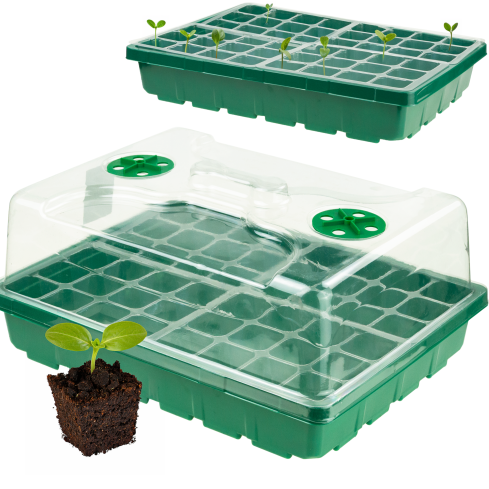 TG81375 Mini Greenhouse, Cold Frame for Germination, Seed Germinator, Seedlings, Ventilation, Sowing
