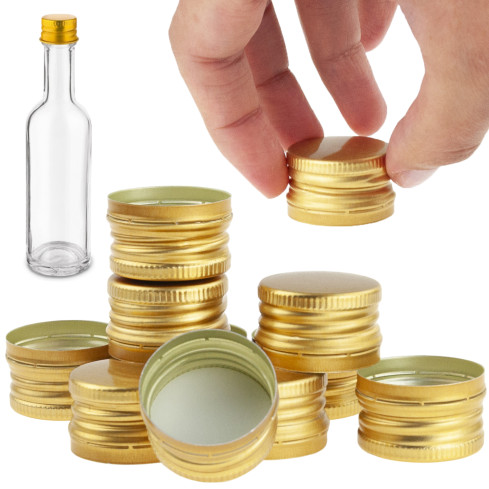 VET255/Z£ Uzávěry na lahve fi28 Uzávěry na lahve 10 ks Uzávěry 28x18mm