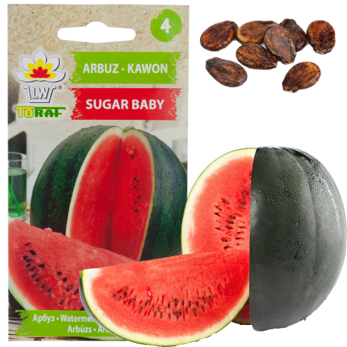 W1001 SEMÍNKA MELOUNU CUKR BABY CAVON SLADKÁ ŠŤAVNATÁ DUŽINA PRO PĚSTOVÁNÍ 1G