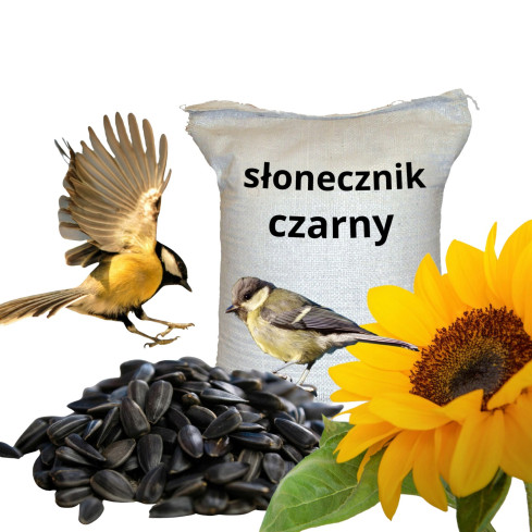 TUR5 ČERNÁ SLUNEČNICOVÁ SEMENA ZIMNÍ SMĚS PRO PTÁKY 1KG