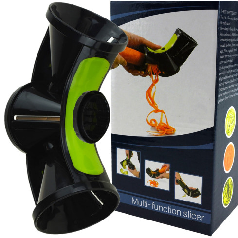 XA097 GEMÜSESCHÄRFER 3-WEGE-SPIRALE JULIENNE