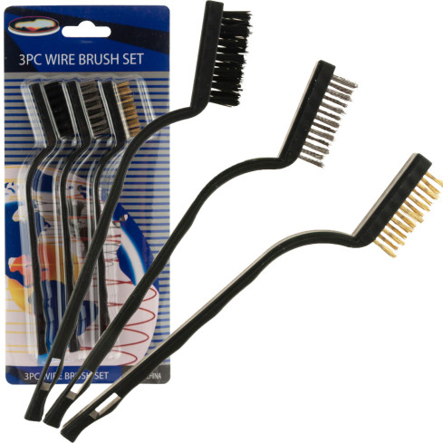 XA129 SADA DRÁTĚNÝCH ČISTICÍCH KARTÁČŮ 3KS