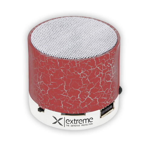 XP101R EXTREME BLUETOOTH REPRODUKTOR FM FLASH ČERVENÝ