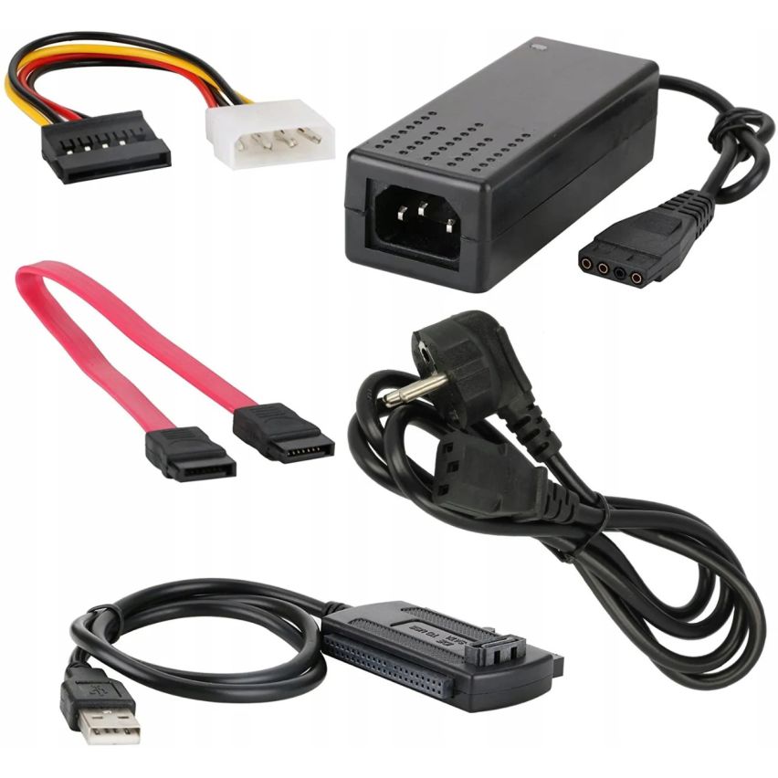 TG63000 USB IDE 3.5 2.5 SATA ATA Adapter MOLEX Adapter zum Rippen von Laufwerken