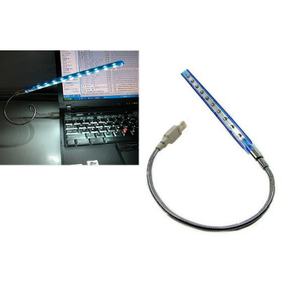 PC48 10 VEDL USB SVĚTLO PRO NOTEBOOK PC 10 LED'S