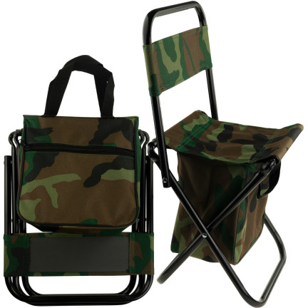 01234 FISHER'S SEAT TOURIST TUBE BACK FOLDING TABLET