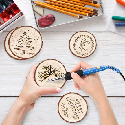 C153902 PLÁTEK DŘEVA + BARVY MINI EASEL DIY KIT