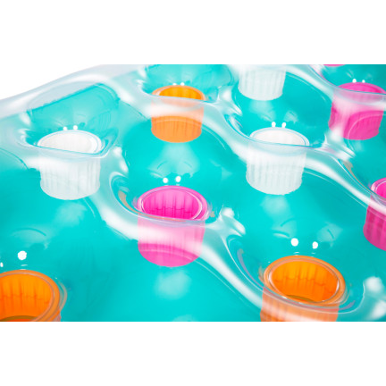 43014 Bestway 43014 Aufblasbare Strandmatratze mit Kissen