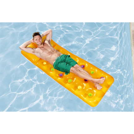 43014 Bestway 43014 Aufblasbare Strandmatratze mit Kissen