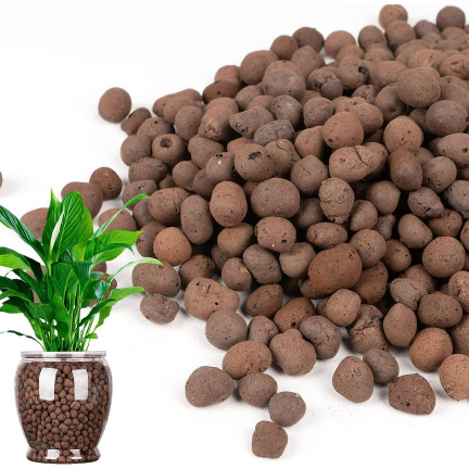 BIO13 JEMNÝ KERAMZIT 5L 4-8MM ZAHRADNICKÝ PŘÍRODNÍ DRENÁŽNÍ MATERIÁL PRO KVĚTINÁČE