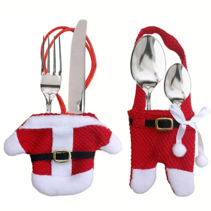 TG52959 BESTECKKLEIDUNGSSTÜCK 6 STÜCK/WÜRFEL-WEIHNACHTSMANN-TASSE