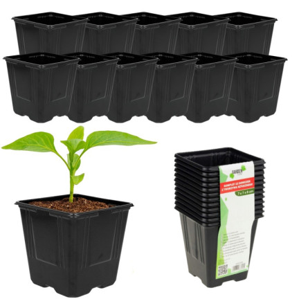 TG67330 P7 VÝROBNÍ KVĚTINÁČE PRO VÝSADBU SAZENIC PLODIN 12KS/KPL