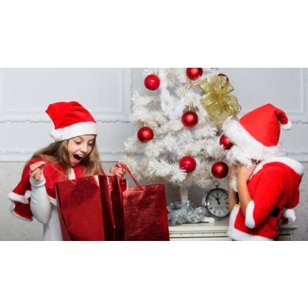TG63172-3 Rotes Weihnachtsbaumschachtel-Set 6cm 6 Stück nicht abblätternde Weihnachtsbaumschachtel