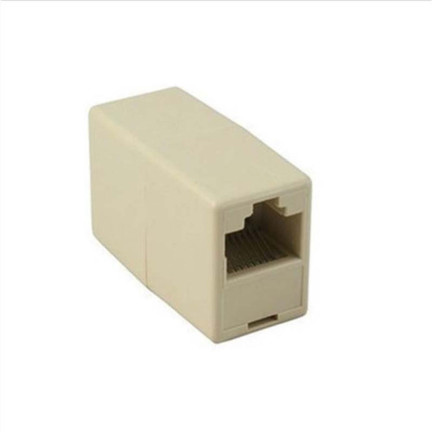 TV53 KONEKTOR RJ45 ADAPTÉR 8P8C POZLACENÝ