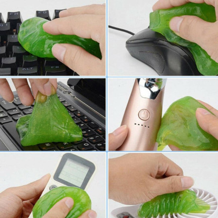 TG56689 ELASTIN GEL ZU ENTFERNEN STAUB SCHMUTZ KLEBSTOFF GUMMI MEHRZWECKREINIGUNG
