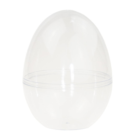 TG60437 Standing Acrylic Egg, 12 cm Plastic Egg, for Decorating, Easter Decorations
