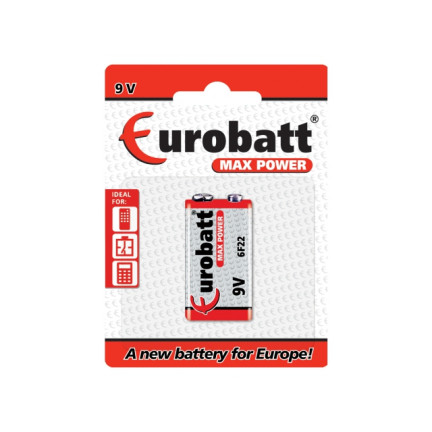 Baterie ZZ7 Max Power 6F22C BP1 9V 