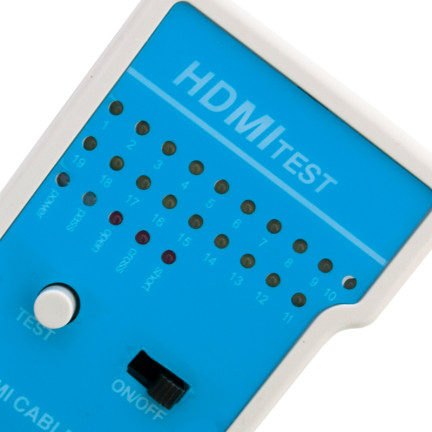 LL8 TESTER KABELŮ HDMI + DÁLKOVÁ JEDNOTKA + POUZDRO