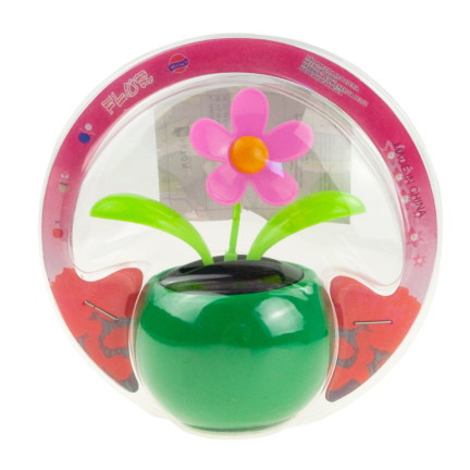 AS4 NICKEND SOLAR BLUME INSEKT TANZEN FLIP KLAPPE BABY TAG FIGUR