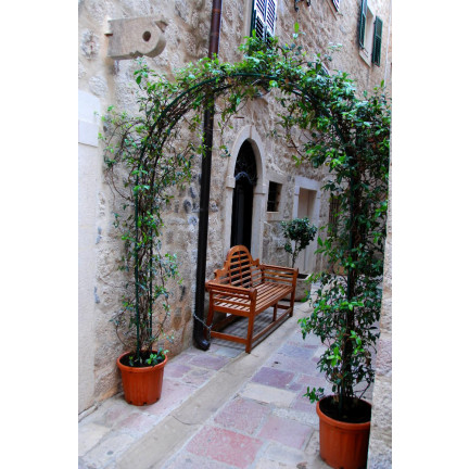 PERG-N3214 zahradní kovový oblouk pro růže květiny větve 240cm