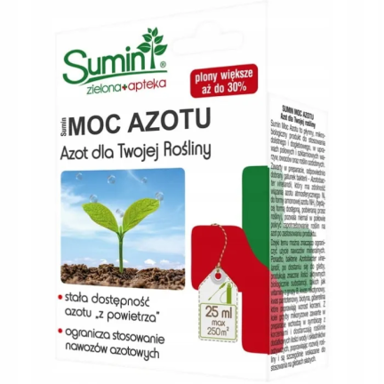 SUM54 KAPALNÝ DUSÍK PŘÍRODNÍ VITAMÍNY PRO ROSTLINY SÍLA DUSÍKU VYŠŠÍ VÝNOSY SUMIN