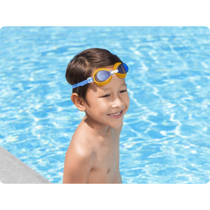21002 Schwimmbrille Taucherbrille, Kinderbrille für das Schwimmbad, Aqua Burst Essential 21002 BESTWAY