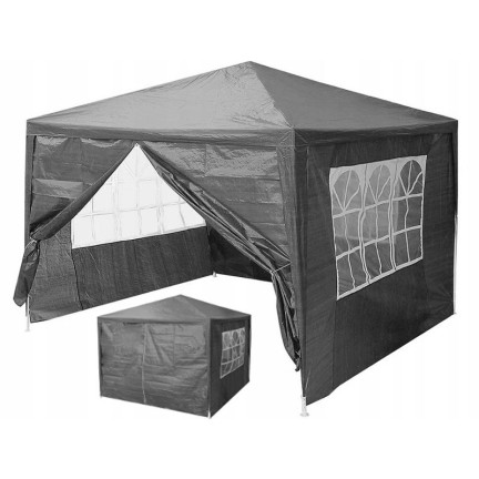 TG77595-3 Garden Pavilion, 4-Wall Tent, Garden Gazebo, Party and Commercial Use
