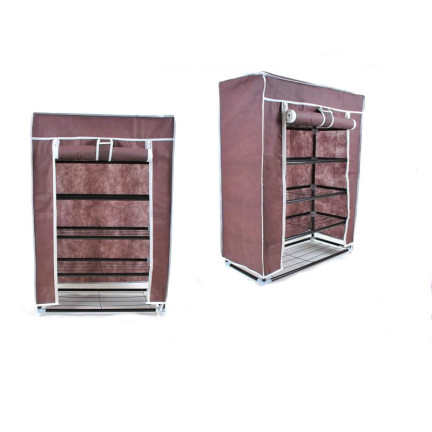 UZAMYKATELNÁ POLICOVÁ SKŘÍŇ NA BOTY MM90 - JEDNODUCHÁ