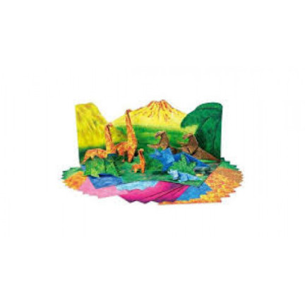 CR45 4M ORIGAMI DINOSAURUS UMĚLECKÁ SADA