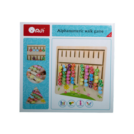 TG67010 VZDĚLÁVACÍ DŘEVĚNÉ PUZZLE BLOKY VĚDA