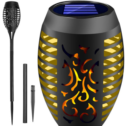 14550 SOLAR FACKEL LAMPE SOLAR GARTENLEUCHTEN GARTEN LED