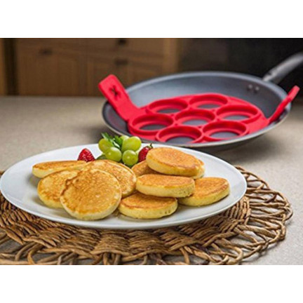 TG63197 Silikonpfannkuchenform für Pfannkuchen, Spiegeleier, Omeletts und Pfannkuchen