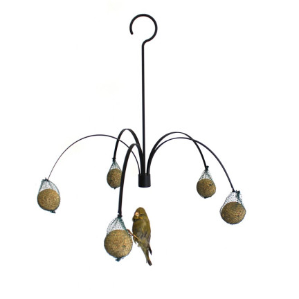 TG80442 HÄNGENDE VOGELFÜTTERUNG FÜR FETTKUGELN HALTER FÜR WINTERFÜTTERUNG AUFHÄNGER
