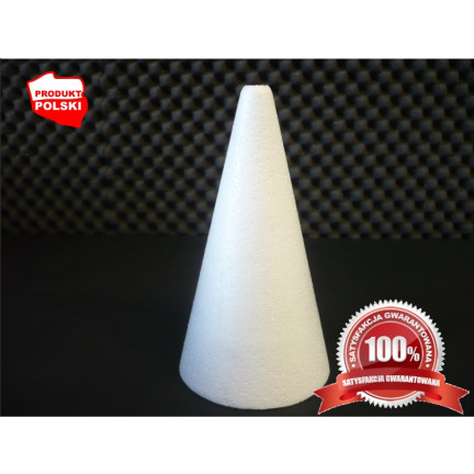 PP23 STYROPIAN CONE 28cm polystyrenové šišky na vánoční stromek