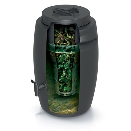 IBFT25-S411 Compost Bin, Manure Tank, Nettle Compost Bin, Garden Barrel with Tap