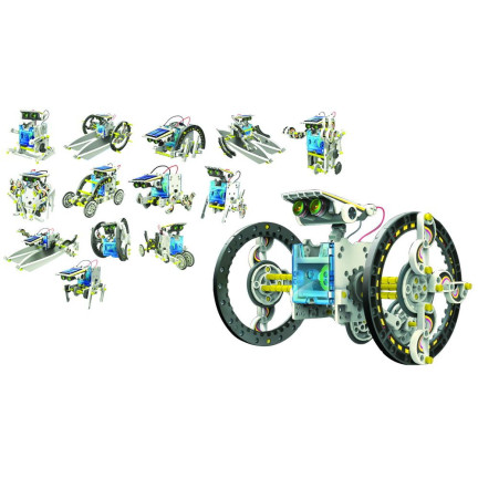 TG60702 SOLAR ROBOT 13in1 SOLAR ROBOTS CREATIVE EDUCATIONAL KIT