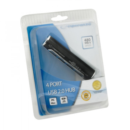 ES266 USB 2.0 HUB 4 PORTY HLINÍK EA115